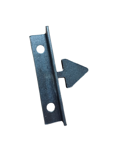 Heavy Duty Angled Replacement Gate Catch Strike Plate Suffolk Ring Latch Keep