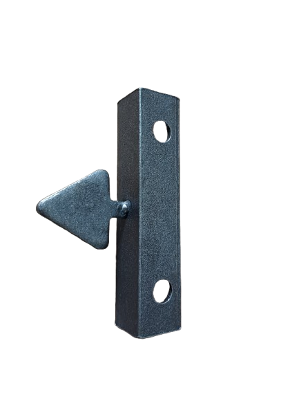 Heavy Duty Angled Replacement Gate Catch Strike Plate Suffolk Ring Latch Keep