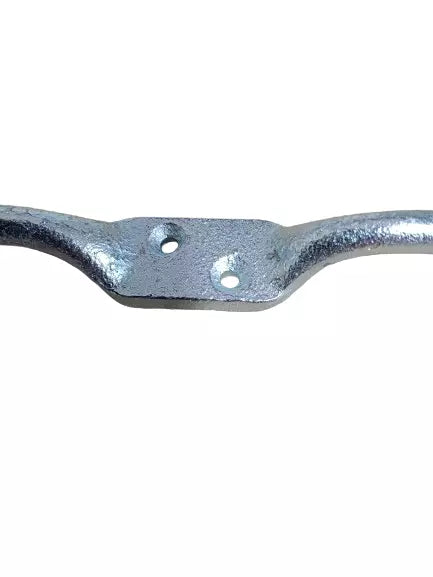 4" 100mm Heavy Duty Galvanised Steel Cleat Hook Strong Washing Line Cord Hoist