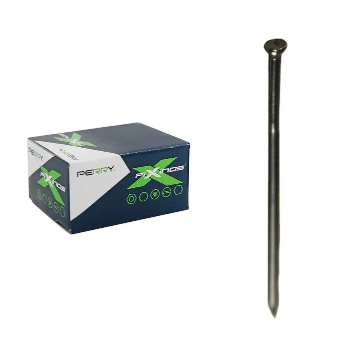 1170 x 25mm Steel Panel Pins Tacks Hardboard Nails 0.5kg Box Sunken Head