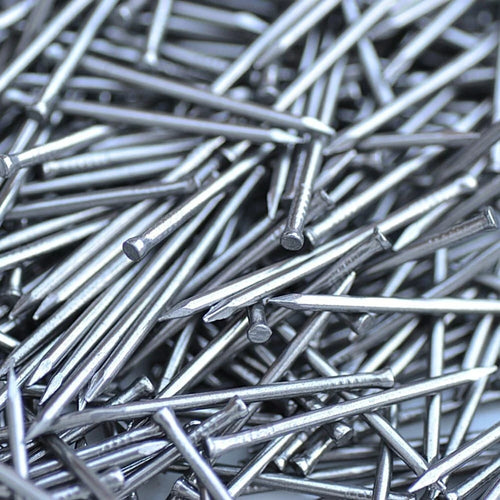 1170 x 25mm Steel Panel Pins Tacks Hardboard Nails 0.5kg Box Sunken Head